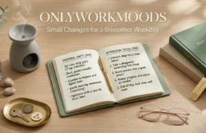 OnlyWorkMoods: Small Changes for a Smoother Workday. OnlyWorkMoods Small Changes for a Smoother Workday