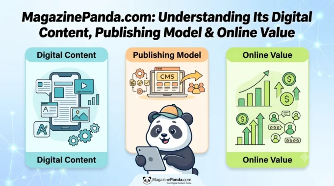 MagazinePanda.com Understanding Its Digital Content, Publishing Model & Online Value MagazinePanda.com Understanding Its Digital Content, Publishing Model & Online Value